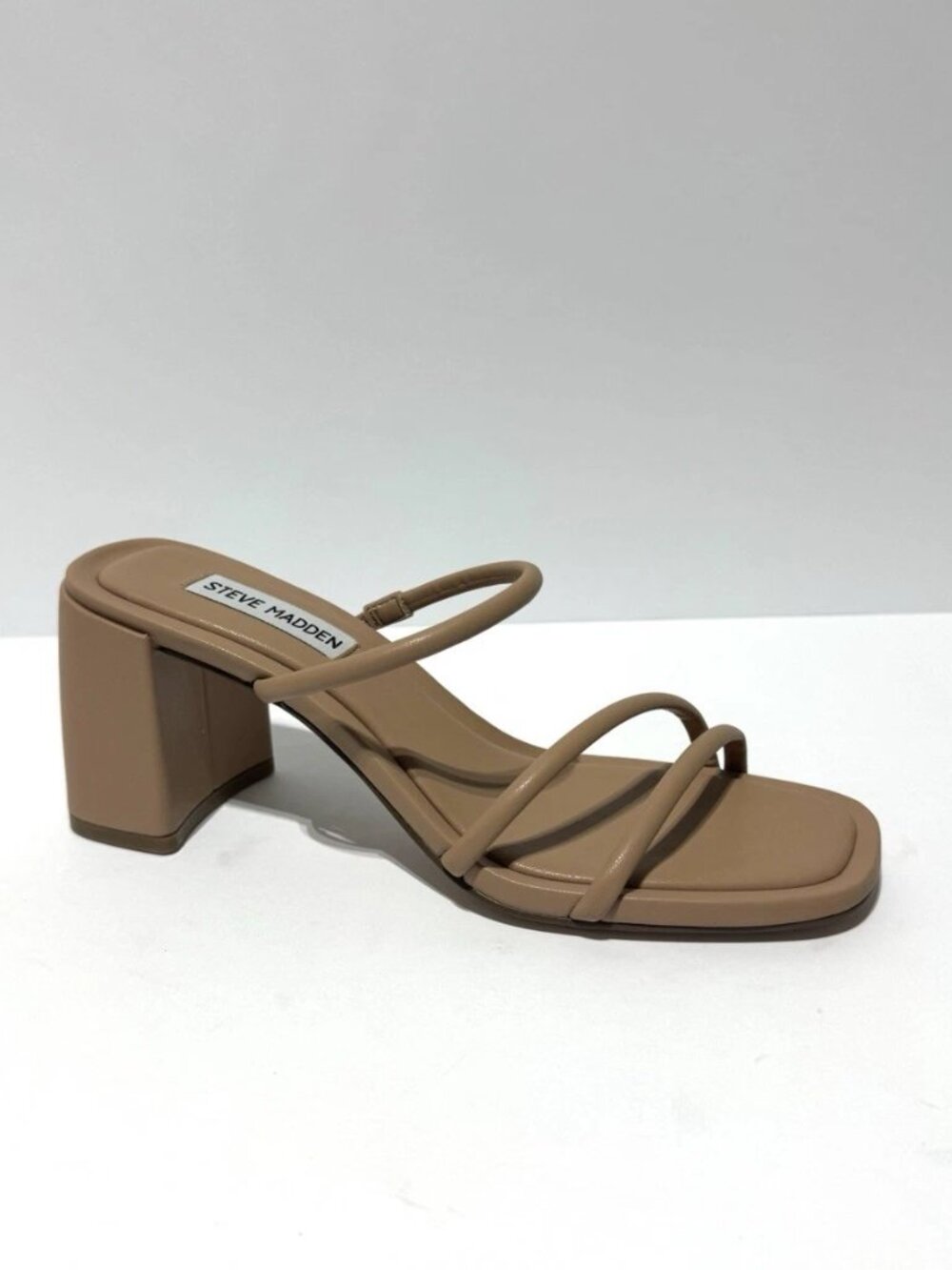 Steve Madden Womens Gemeni Sandals Tan Size 8 M